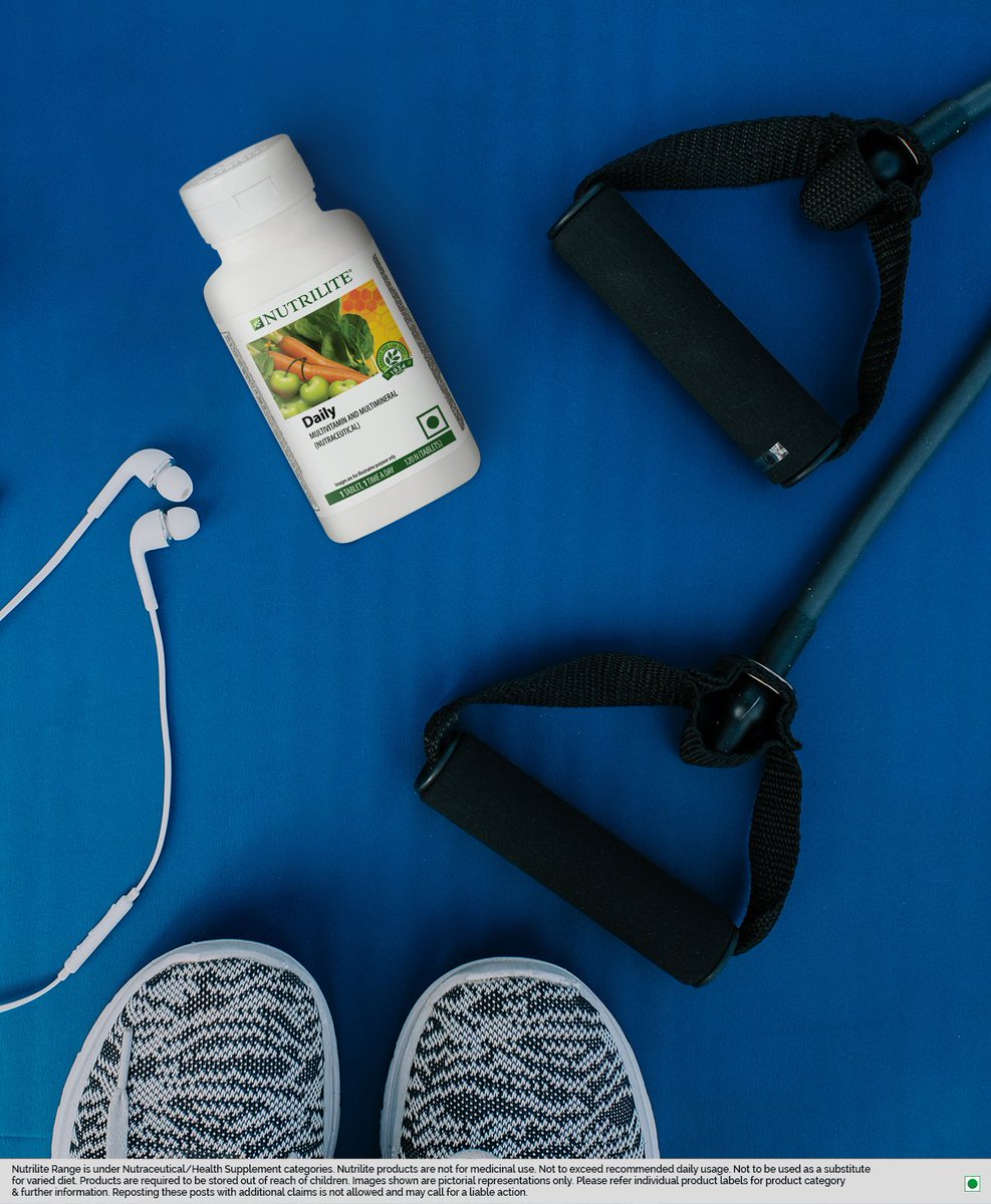 amway_official's tweet photo. Get a healthy start, Daily! 

#Nutrilite Daily supplies 13 Vitamins and 11 Minerals that provide broad nutritional coverage. Supplement your diet with Nutrilite Daily! 

#AmwayIndia #Amway #Nutrition https://t.co/8cWw46nIBU https://t.co/jx4qqASAla