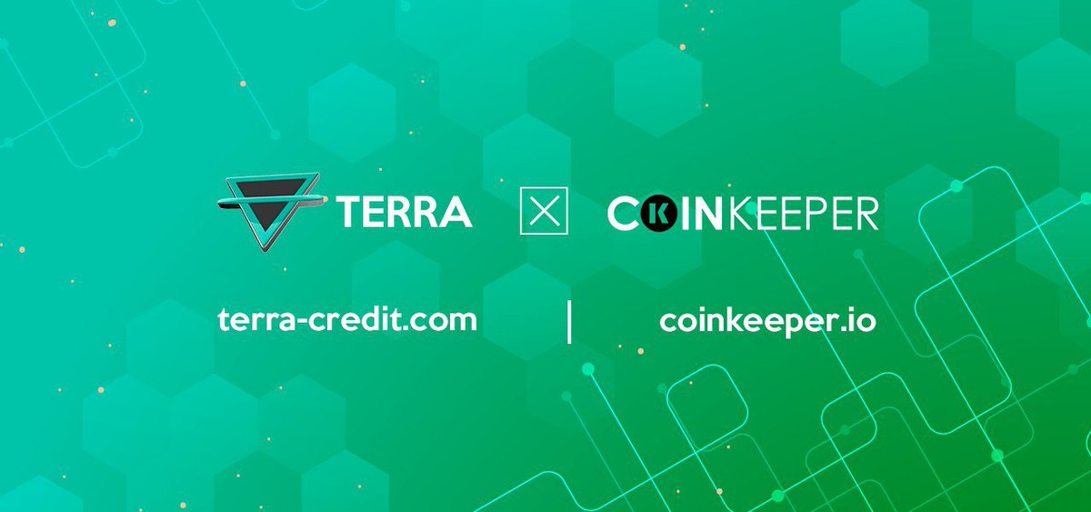 pnutrugged's tweet image. Credit Partners With CoinKeeper, Terra is glad to be in partnership with Coinkeeper. We are optimistic that this partnership will be positive for Credit and our 2020 plan to grow our new users.

Head over to coinkeeper.io/vote-233 and vote for Credit.

#credit #minipos #vote