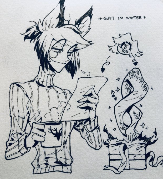 #HazbinHotel 
❄️ 
