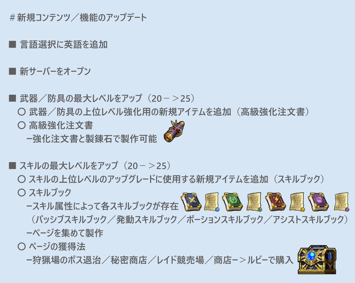 Yuusya_InfoSta's tweet photo. 1/21 アップデート内容です！ https://t.co/0osDJm9Qqm