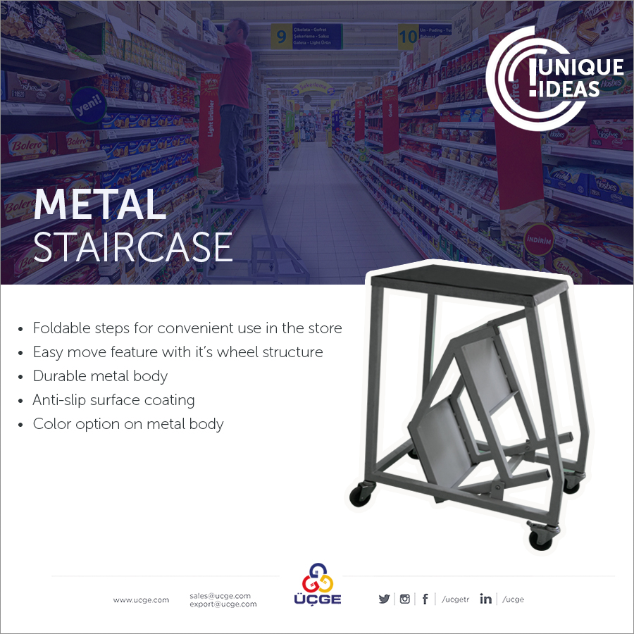 ucgeint's tweet photo. UNIQUE IDEAS!
METAL STAIRCASE

https://t.co/L102eYPuSU

#perakende #tasarım #mağaza #ekipman #market #hipermarket #süpermarket #inovatif #şık #shopfitting #design #retail #equipment #innovative #hypermarket #supermarkets #ucge #üçge https://t.co/GFCcdnf8rg
