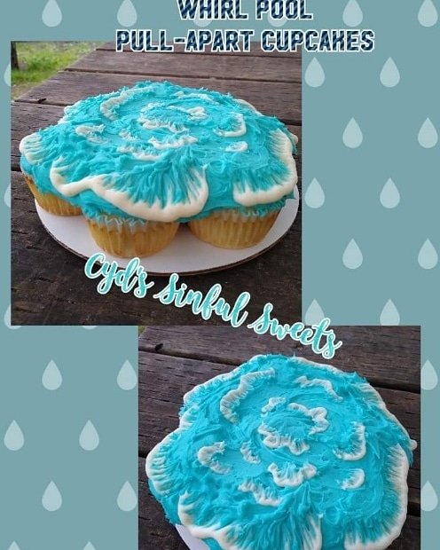 CydsSweets's tweet photo. Made some WhirlPool Pull-Apart Cupcakes. I am already for spring, let's share the love for warmer weather.🌊
#whirlpool #water #pullapartcupcakes #cupcakes #yummy #cydssinfulsweets https://t.co/tLTYsMjnBv