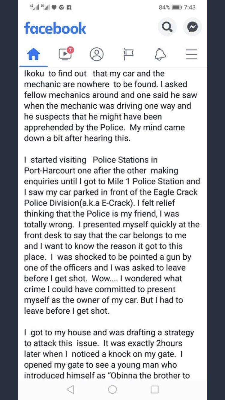 #JusticeForChima: A Story Of Police Brutality  