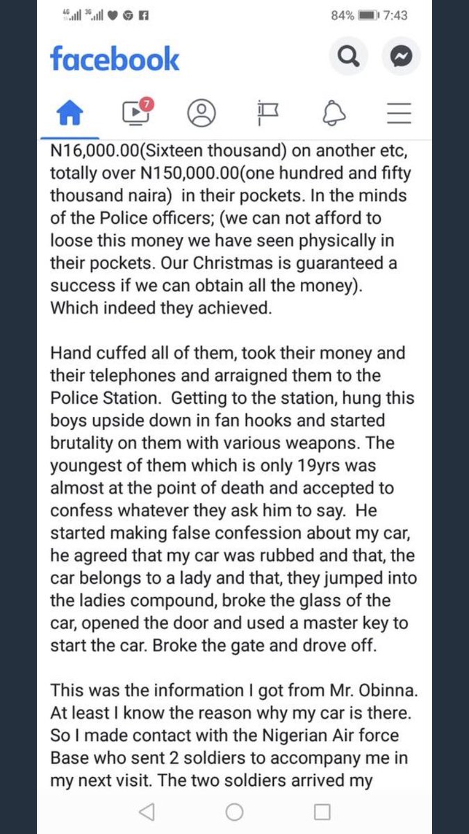 This story is so sad, I feel defeated reading this. How is this even a country? How do we live like this ? Re the Nigerian police even human ? Who did this to us?  #JusticeForChima