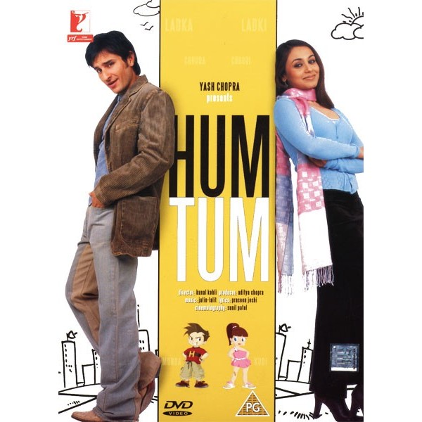 16th Bollywood film:  #HumTumI liked  #SaifAliKhan in Salaam Namaste and  #RaniMukerji in Chori Chori Chupke Chupke so this was an obvious choice as I wanted to see more of them. Really nice romcom. It was inspired by When Harry Met Sally but it manages to be its own thing.