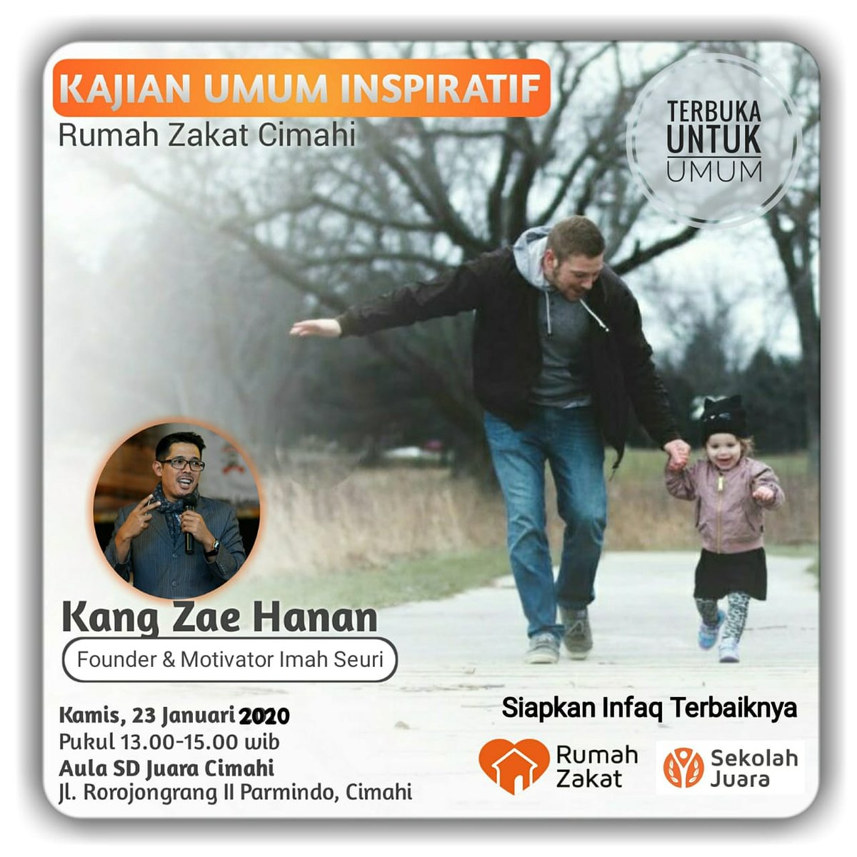 sdjuaraparagon's tweet photo. Persembahan untuk Ayah dan Bunda dari Rumah Zakat dan SD Juara Paragon Cimahi. Hadiri Parenting Class bersama Trainer dan Motivator "Kang Zae Hanan". #cimahi #cimahiselatan #parentingclass #sekolahjuara #imsharing #imhappy @rumahzakat @rumahzakatcimahi @filantra_org @paragon.id https://t.co/bjAaciuHgk