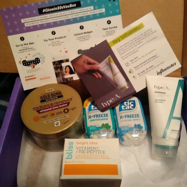 janey768's tweet photo. @Influenster #Glowin20sVoxBox #complimentary https://t.co/uuH9Qunqu0