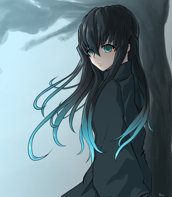にこふりー/nico freeさんがTwitterに投稿した時透無一郎(鬼滅の刃)のイラスト。