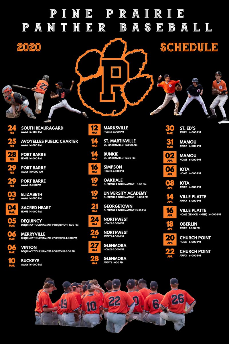 Pine Prairie High School Baseball tweet media