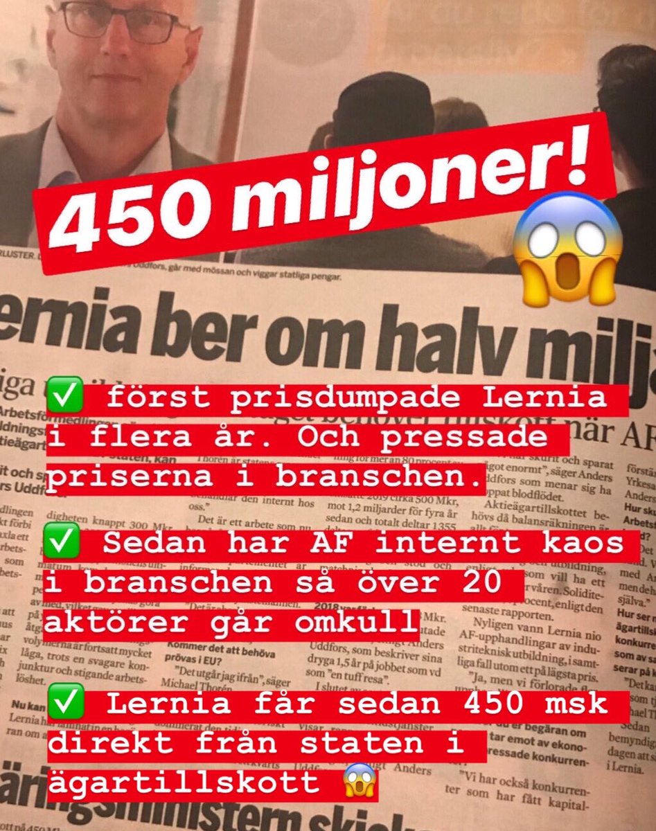 maria_mahl's tweet photo. Jo, det är lattjo att driva företag i Sverige... Hoppas @Naringsdep tänker igenom konsekvenserna noga här. Personligen tycker jag man borde sälja av bemanningsbolaget. https://t.co/rb7snqZd4c