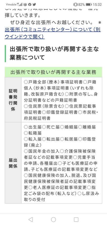 八尾市 再び便利に 市内各出張所での証明発行 届出業務が２月２０日より再開されましたよ 号外net 八尾