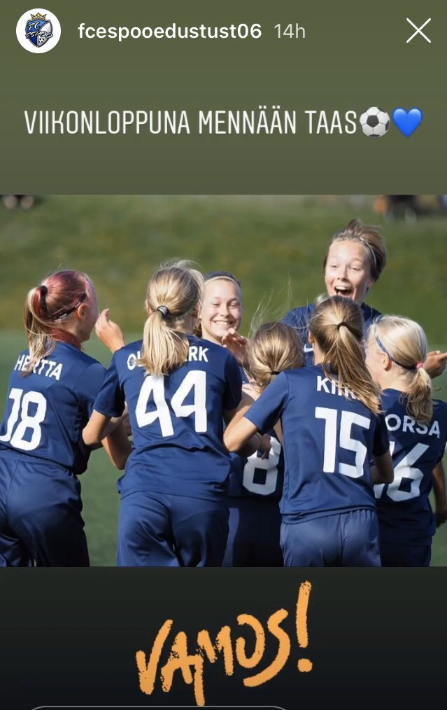 FCEspooT06's tweet photo. Espoon tytöt matkaa viikonlopuksi Imatralle Tammiturnaukseen! ⚽️💙 ⚽️ Hyviä pelejä tiedossa! #tammiturnaus #imatra #vamos  #fcet06 #fcespoot06 #fcespooedustust06 https://t.co/6jwvPVx0g5