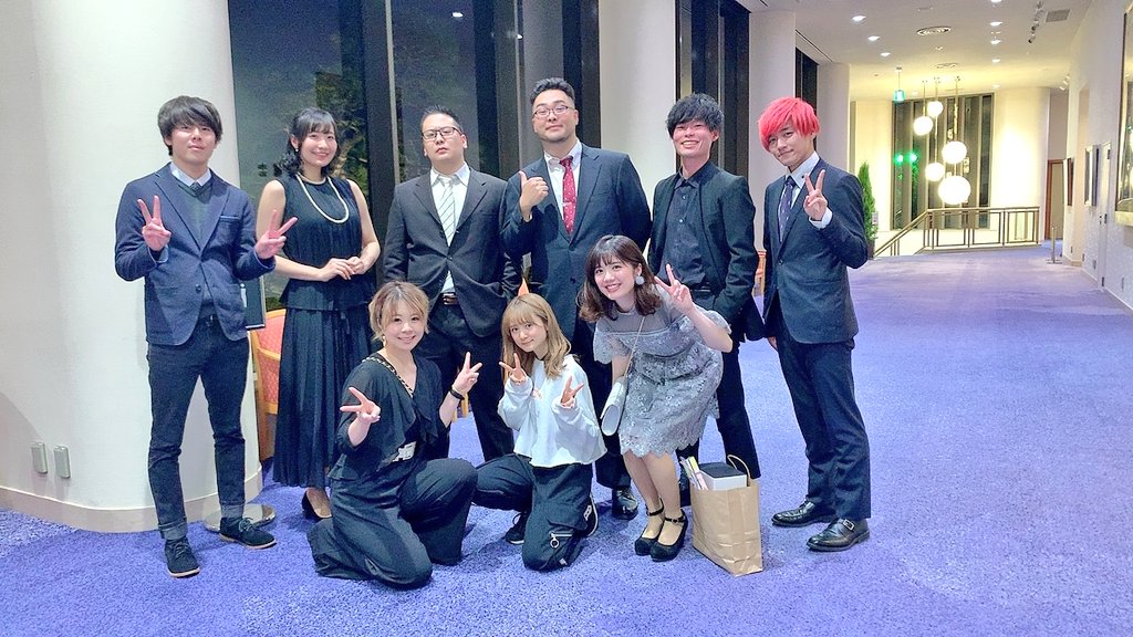 年 青二プロダクション新年会 Togetter