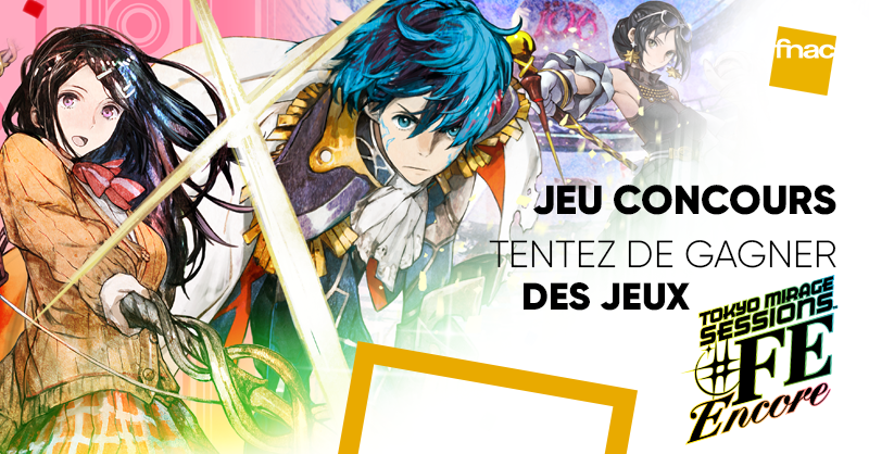 JEU CONCOURS 🎁 | Tentez de gagner des jeux #TokyoMirageSessions avec <a href="/NintendoFrance/">Nintendo France</a> 🎮
Pour participer : RT + Follow <a href="/Fnac/">Fnac</a> 
👉 bit.ly/2NdEkjo