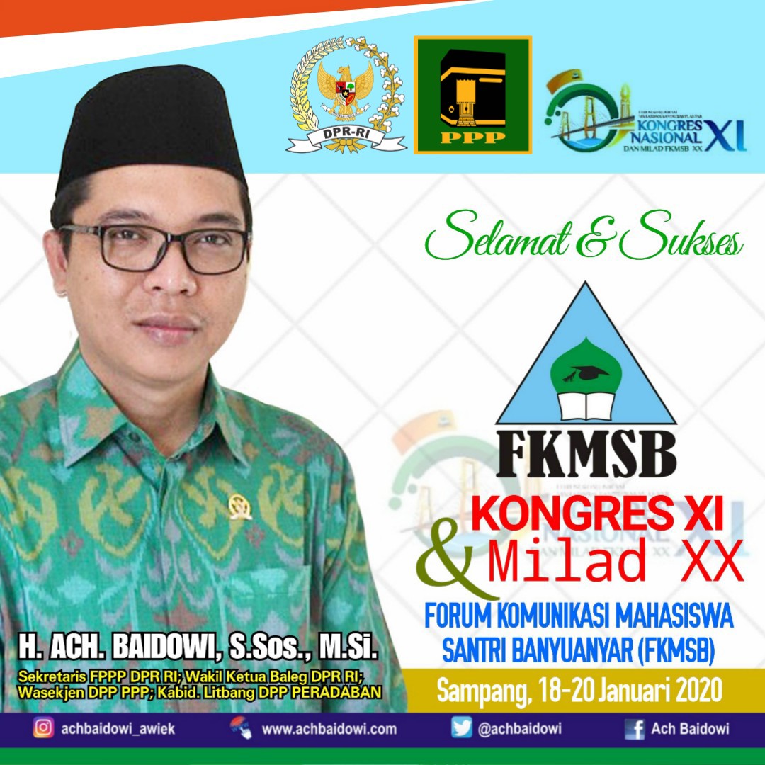 acbaidowi's tweet photo. Selamat berkongres @FkmsbP https://t.co/NDjjKL21rJ