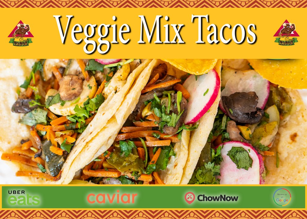 RBTacos's tweet photo. Not into the meat options, no problem, try our delicious veggie mix tacos!
.
#taco #quesadilla #burrito #nachos #goodmexican #seattle #rbtacos #horchata #catering #events #tortilla #veggiemix #mexicanfood #beef #chicken #bacon #pork #steak #carnitas #breakfast #lunch #dinner #bee https://t.co/sRdlUtWxhN