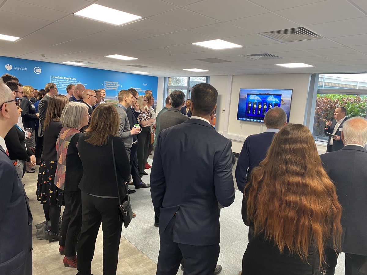 Ready to kick off Cranfield Eagle Lab’s first birthday 🎂