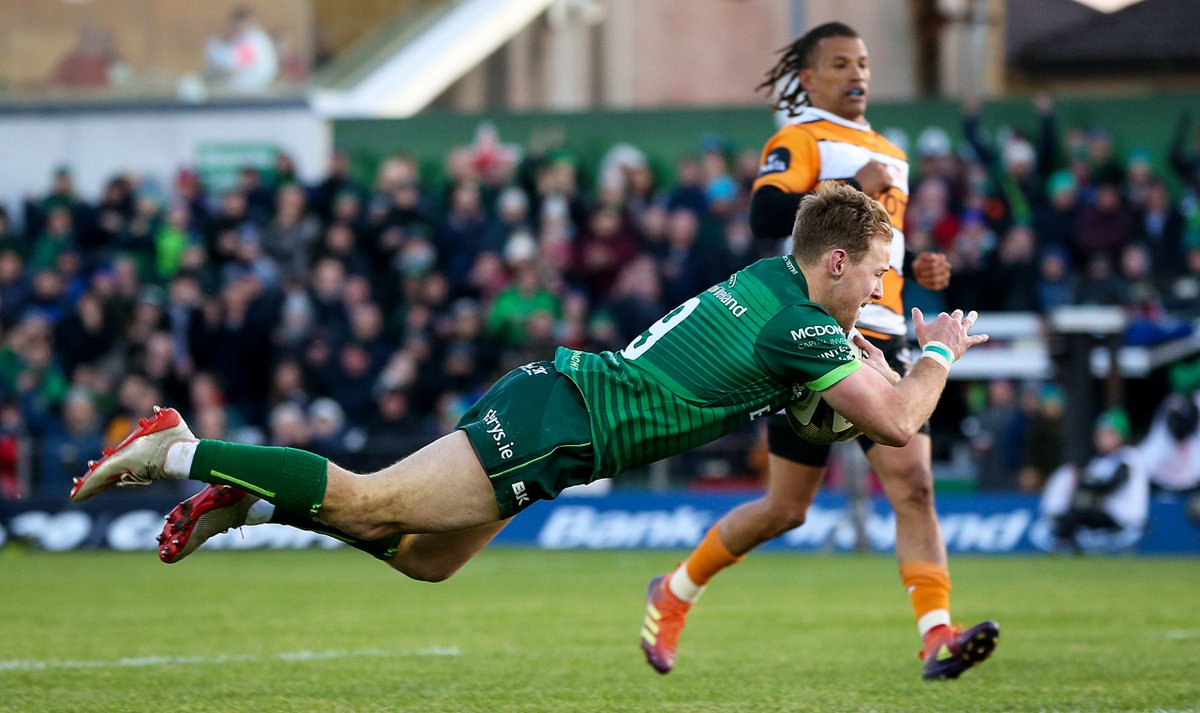 connachtrugby's tweet photo. FULL STORY | @kieranmarmion will make his first Connacht appearance in over 2 months on Sunday.

He’s been named as starting scrum-half for the trip to Montpellier in the @ChampionsCup.

👉 https://t.co/8DJOerLpQj https://t.co/TKo643io8n