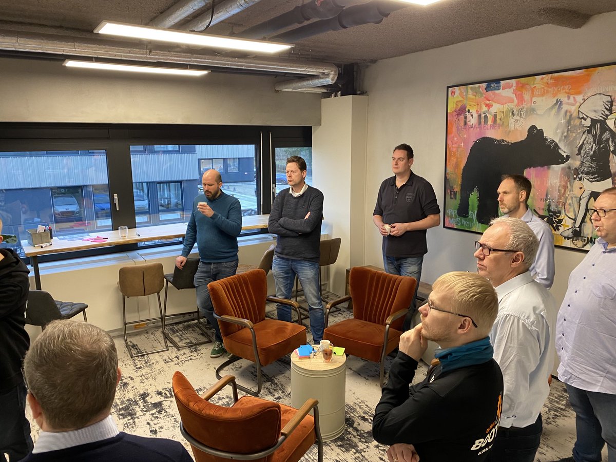 renevo's tweet image. Brainstorming about Global DevOps Bootcamp 2020 with ⁦@SolidifySE⁩ ⁦@Xpiritbv⁩ office with  ⁦@OsirisTerje⁩ ⁦@molausson⁩ ⁦@mivano⁩ ⁦@RobBos81⁩ ⁦@melborp⁩ ⁦@GeertvdC⁩ ⁦@marcelv⁩ ⁦@MTimner⁩ ⁦@EricstamManuel⁩ #gdbc