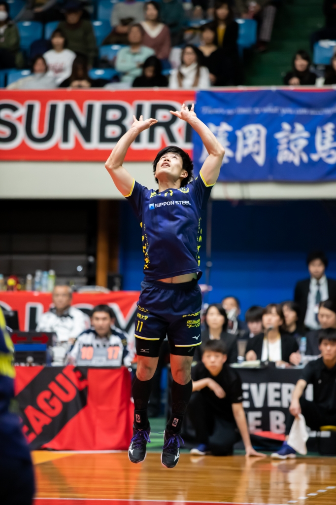 ①トスアップ #関田誠大 選手 #堺ブレイザーズ
