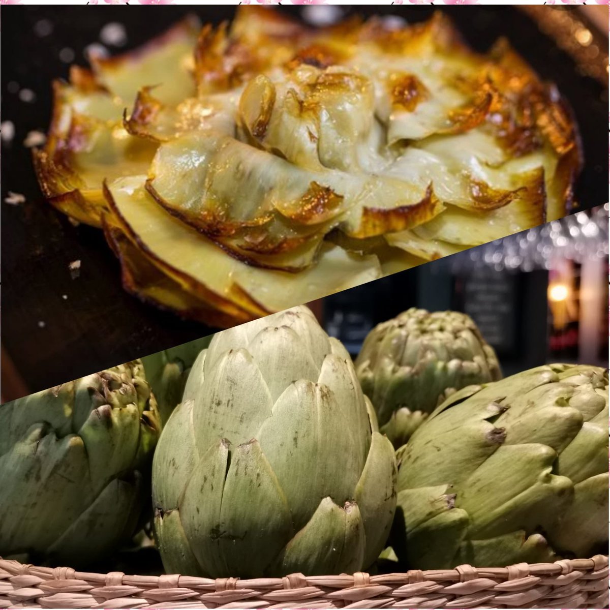 Productos de temporada! La alcachofa, ese tesoro verde de nuestros campos. En Casa Benjamin, mejor a la brasa.🤗 #alcahofas #productosddetemporada