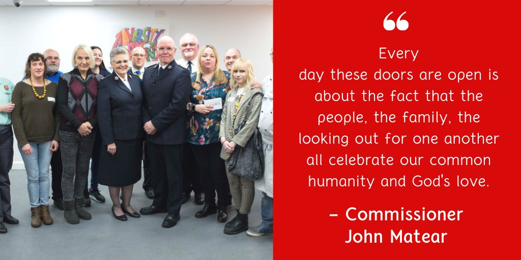salvationarmyuk's tweet photo. Yesterday, we were excited to launch our Niddry Street Wellbeing Centre in Edinburgh. Originally a homeless drop-in, we have now transformed the service into a #wellbeing centre aimed at reaching all aspects of a person's life and not just their basic needs. #SeePeopleNotLabels https://t.co/2ZitJ0Xy41