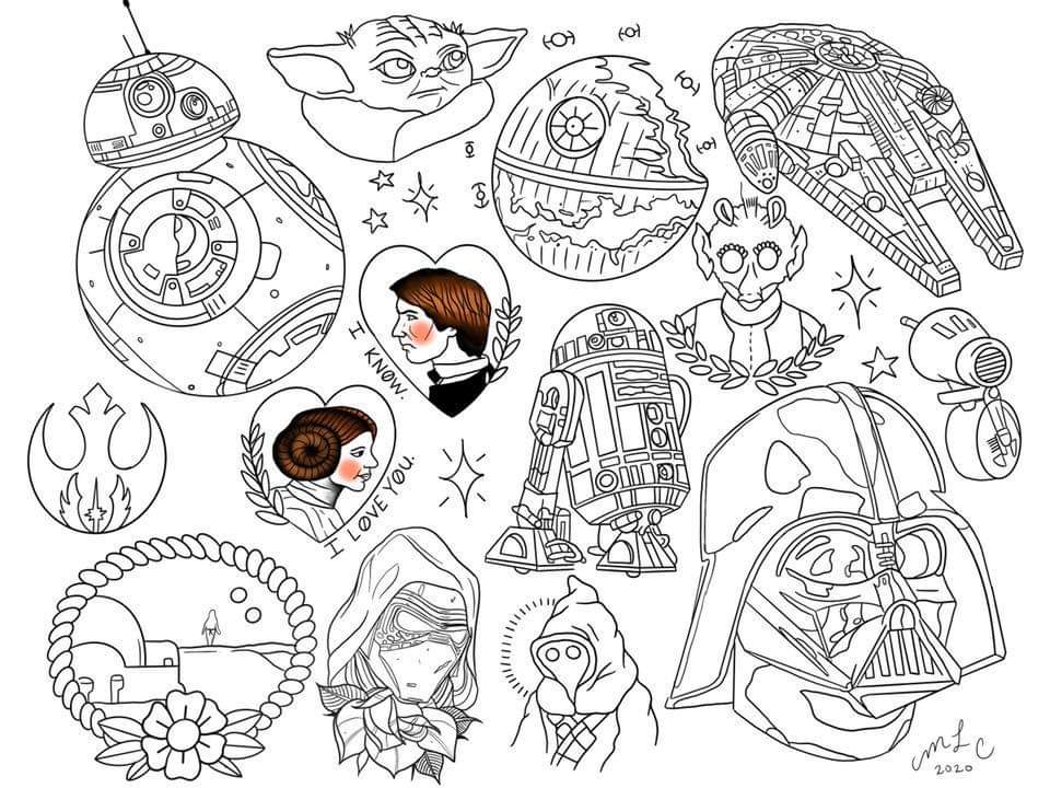 Explore the 26 Best Star Wars Tattoo Ideas February 2018  Tattoodo