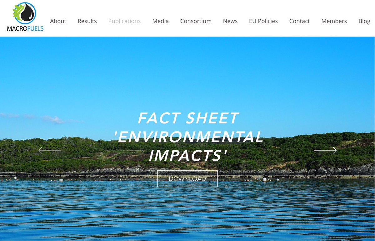 MacroFuels's tweet photo. #Seaweed cultivation may become a growing field in Europe. #MacroFuels assessed #environmental impacts and potential risks of large-scale seaweed farming and identified knowledge gaps. Fact sheet at https://t.co/DlwOAWgok6 @IocUnesco @oceana @jpioceans @OceansNTNU @goceantrust https://t.co/ttWRUyxTFw