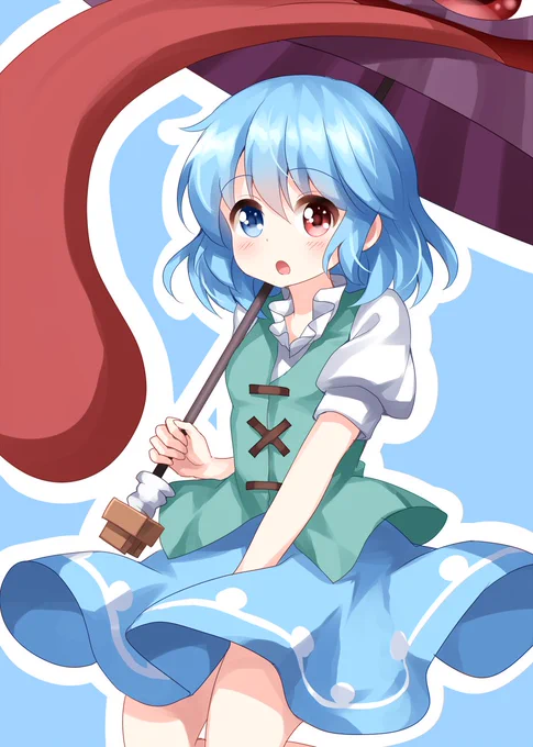 今までワンドロった小傘集 ①2018/4/25 ②2018/12/23 ③2019/7/17(水着絵) ④2019/8/21 