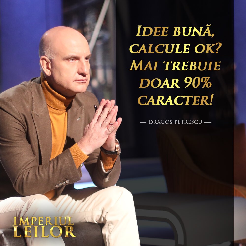 Caracter. Asta cauta Dragoș Petrescu la concurenții #imperiulleilor <a href="/ProTVro/">PRO TV</a> #incurand

🦁#ideidelei #imperiulleilor #protv #incurand 💸 #investitoridetop #ideidebusinessromanesti