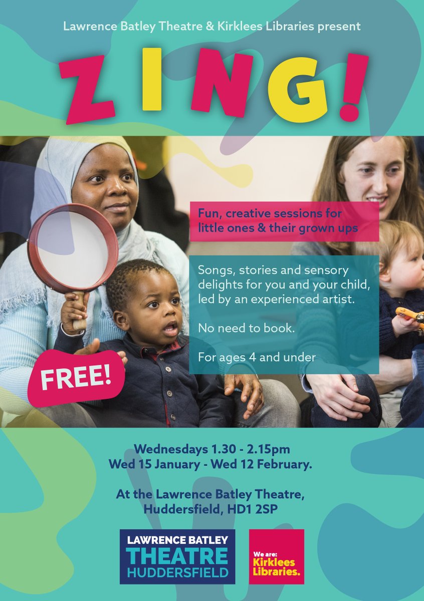 A brilliant Free event at the Lawrence Batley Theatre