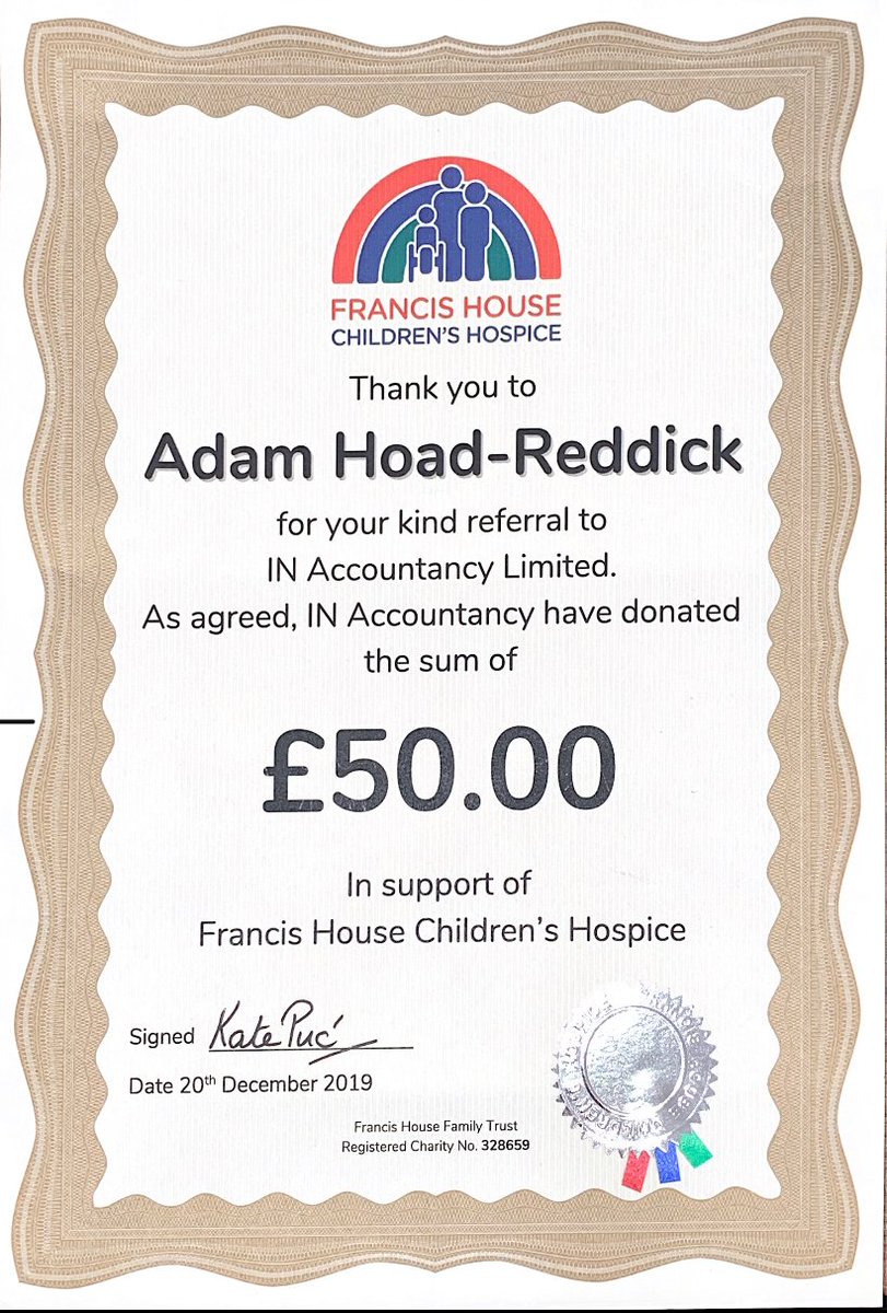 Always great to support local charities!