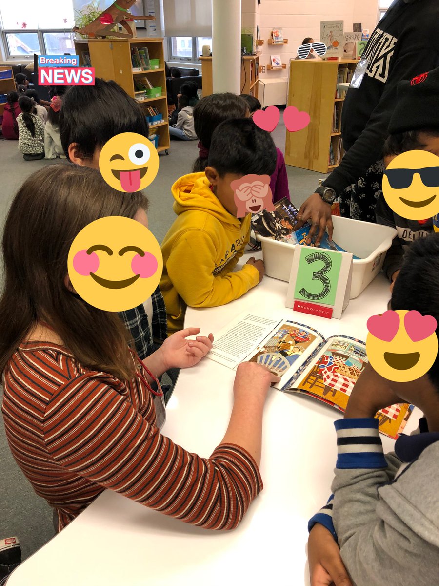 MaxwellTeach's tweet photo. Forest of Reading Center. Primary students reading about Canadian Hockey Greats with junior and intermediate reading helpers. #forestofreading #ddsblibraries #recessreading #reading #thatsnothockey https://t.co/Gz9BU07jAS