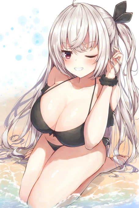 笑い方が可愛すぎる栞那ちゃん描きました!#喫茶ステラ  #明月栞那 
