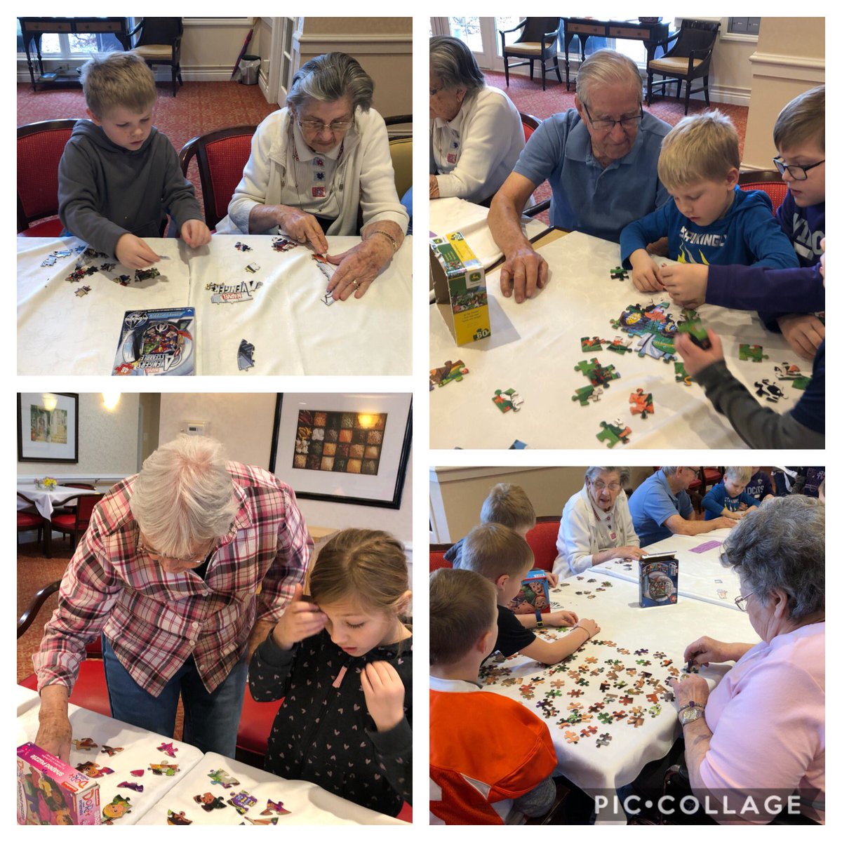 GrahamTeach1's tweet photo. Puzzle time with our friends at Country Place! #lincoln379 #USD379 https://t.co/nlc5kQVqhw