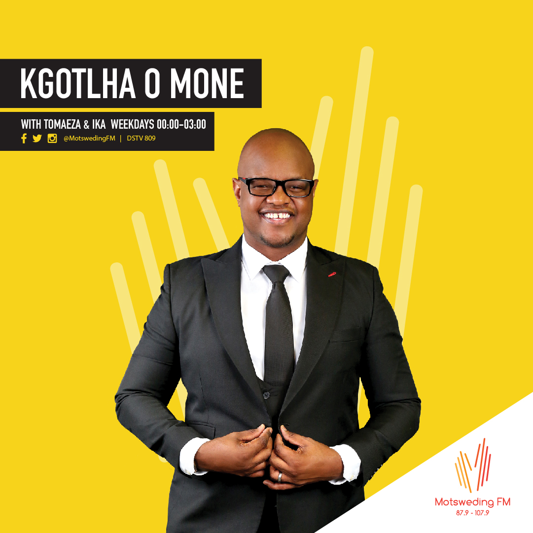 motswedingfm's tweet photo. 00:00 -03:00 | #KgotlhaOMone @TOMAEZA_NW le @ikanyeng_mo
#PuoPhaa - Fa esale ngwaga o simolotse a o setse o kgetlile morogo kgotsa go santse gole gosha mogo wena?
#ReTlogaNatso
βοΈ 0898605665
π± 0825656674
π» https://t.co/rRARqDwxO5 https://t.co/wLDeuPF9sw