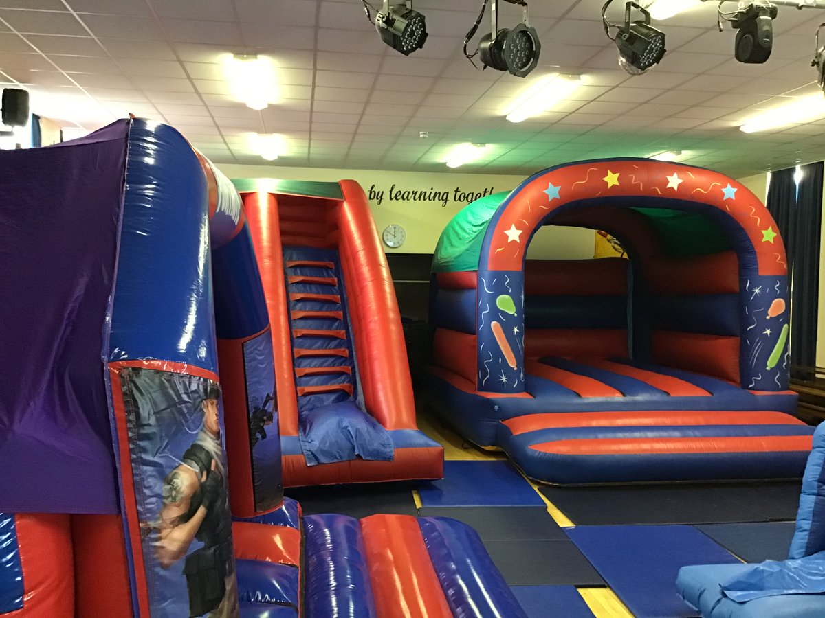 StKathsKent's tweet photo. Air filled fun awaits all of the classes that have achieved their marble target, through the hard work and excellent behaviour of their secret students! #secretstudent #getbouncing https://t.co/USB4gB22iG
