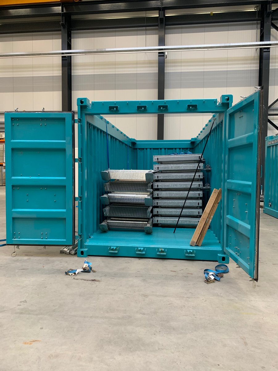 ELAOffshore's tweet photo. This week, two open top containers with accessories like stairs and platforms arrived safely in Mexico. The accessories are intended for the 48 accommodation containers that were delivered from Dubai to Mexico a few weeks ago. #offshore #containers #elaoffshore https://t.co/SgKCGRtYp2