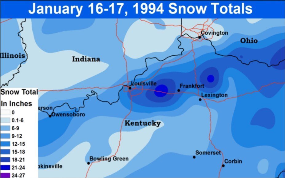 mammatusman's tweet photo. 25 years ago...@ScienceOfficer @NWSLouisville Ted & the late Dr Jim Moore from @SLUResearch wrote this fabulous https://t.co/dhwPZIcLSm #snowstorm #thundersnow #frontogenesis https://t.co/ZoA8zZAfuV
