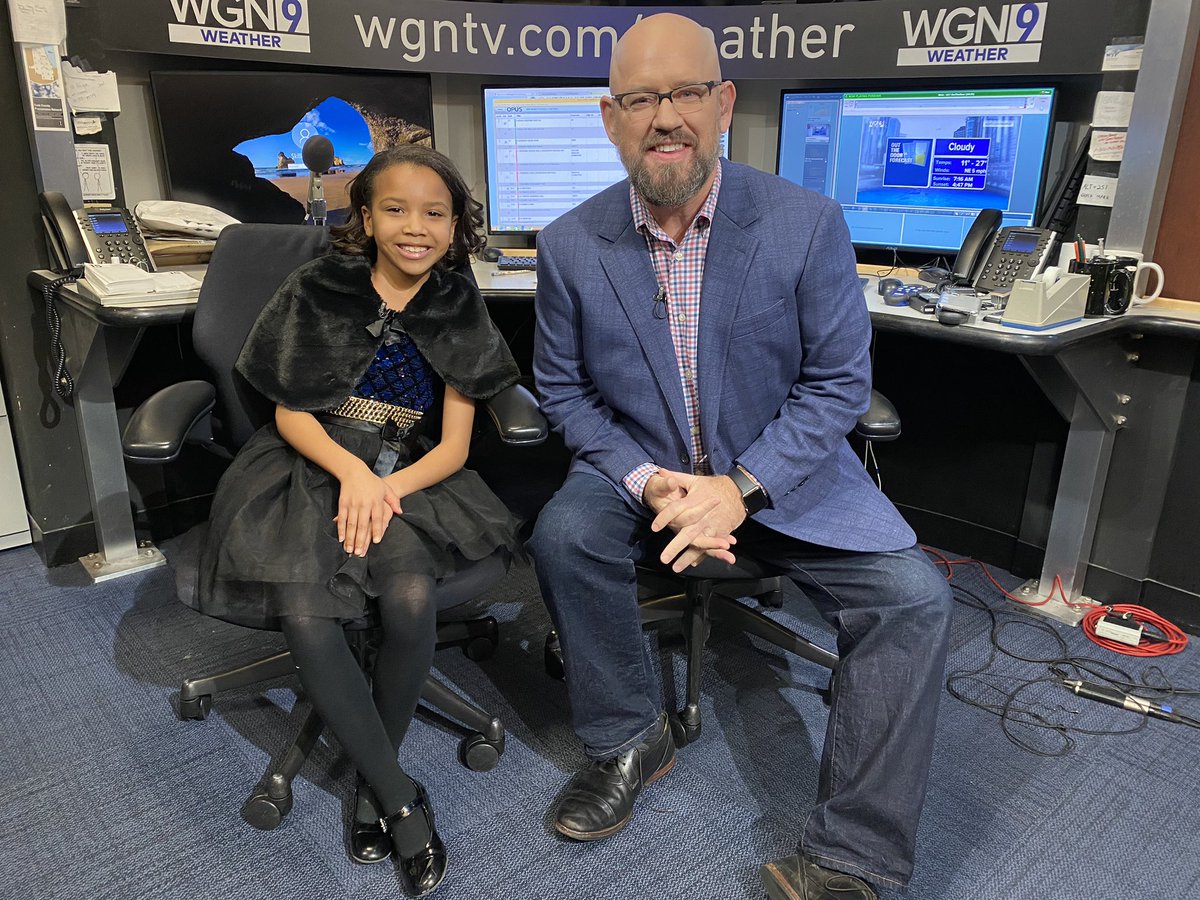 MikeJanssenWX's tweet photo. My goodness do we have a delightful & lovely @WGNMorningNews #FridayForecaster today. Soleil Foucher from @SkinnerNorth is joining @PaulKonrad this morning. Tune in now. https://t.co/KtSXuZyKdL