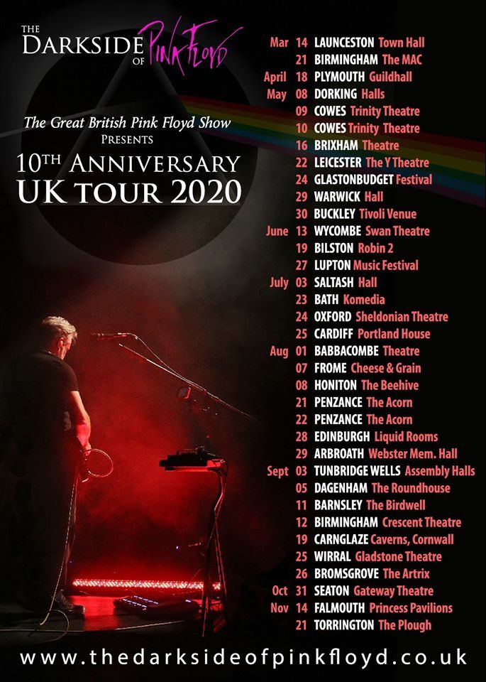 Hi All, Here are the dates for 2020, 10th Anniversary UK Tour. Looking forward to being back out on the road and seeing you all there!