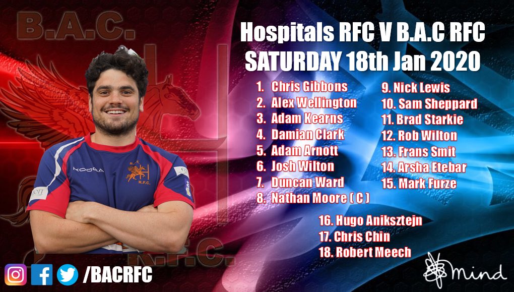 BACRFC's tweet photo. B.A.C RFC team to face @ubhrfc tomorrow.
.
Want to join BAC RFC? Click here: https://t.co/8DNqOUcpFA
#BACRFC #WhyIJoinedBAC #C’monAero #BACFamily #TalkMarkTalkMoore #RugbyUnion #GressRootsRugby #Mind #TeamSlab #DamosDeals https://t.co/xm47lLcynJ