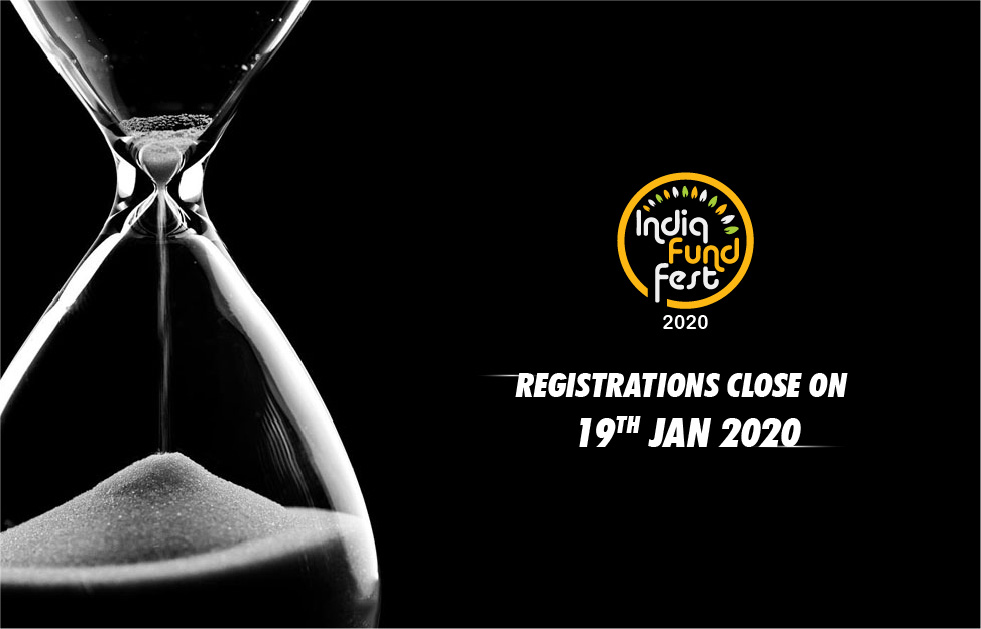Indiafundfest's tweet photo. 19Jan2020is #Last #Day to #Register
#indiafundfest #Entrepreneurs #Pitch #Investors
#chitkaraU #chandigarhangel #LexygenIndia #derbifoundati0n #AmritaTBI #aicgim #aIDEA_NAARM #icreateNextGen #teztalks #JUincubator #AmityIncubator #IEF_Insight #startups #entrepreneur #StartupIndia https://t.co/peHfz09LP5