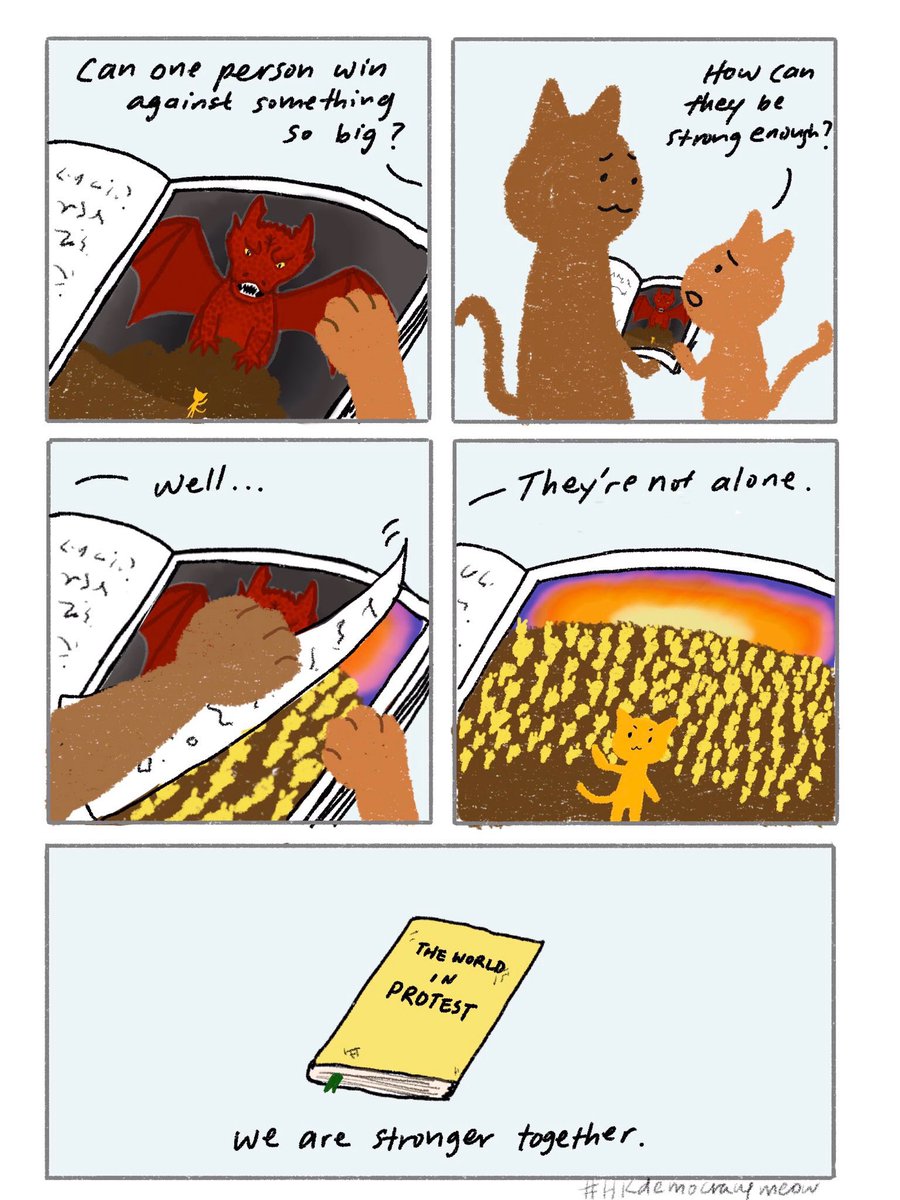 Bijan63's tweet photo. This brilliant cartoon has an important message for all the people in the world who are fighting for freedom, justice & democracy.
Remember: Solidarity is the key word! #IranProtests #IrakProtests #LibanonProtests #MoroccoProtests #EgyptProtests #AlgeriaProtests #HongKongProtests https://t.co/ANCauoc5Fj