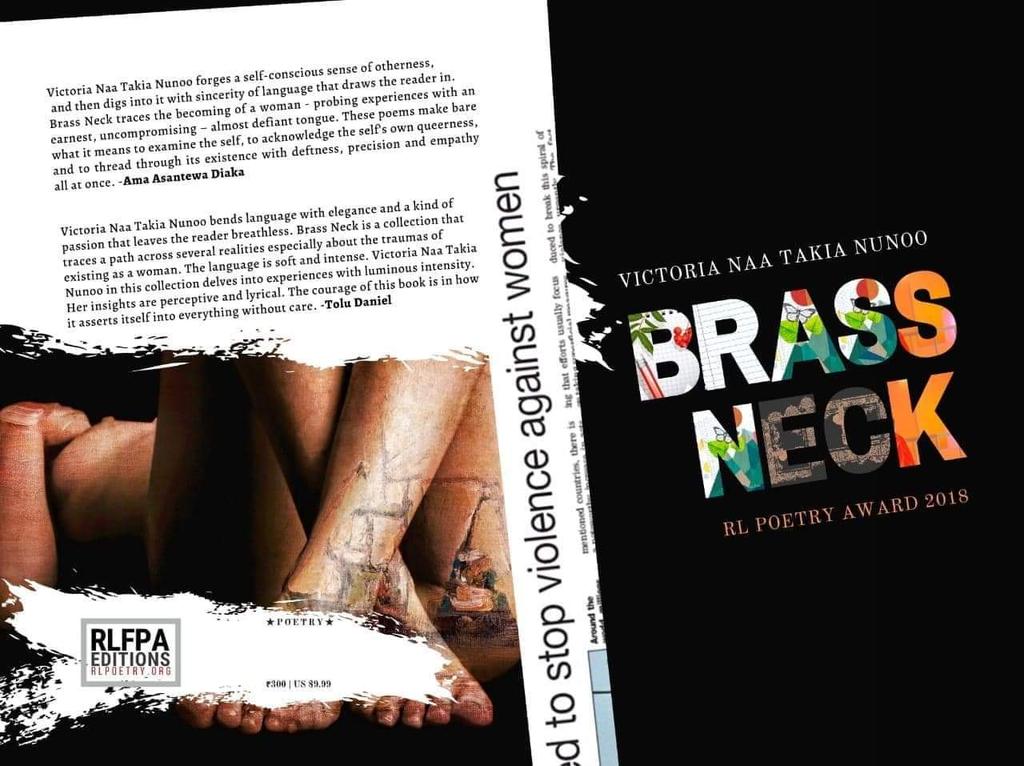 naatakia's tweet photo. hello, world! 🌍 here's a sneak peek of the cover of my book #BrassNeck. coming soon from @RLPoetryIndia to a book retailer near you. 💃 @poetra_asantewa &amp; @iamToluDaniel thank you for being part of the journey. 💛💛 https://t.co/Yajy1IGn6R