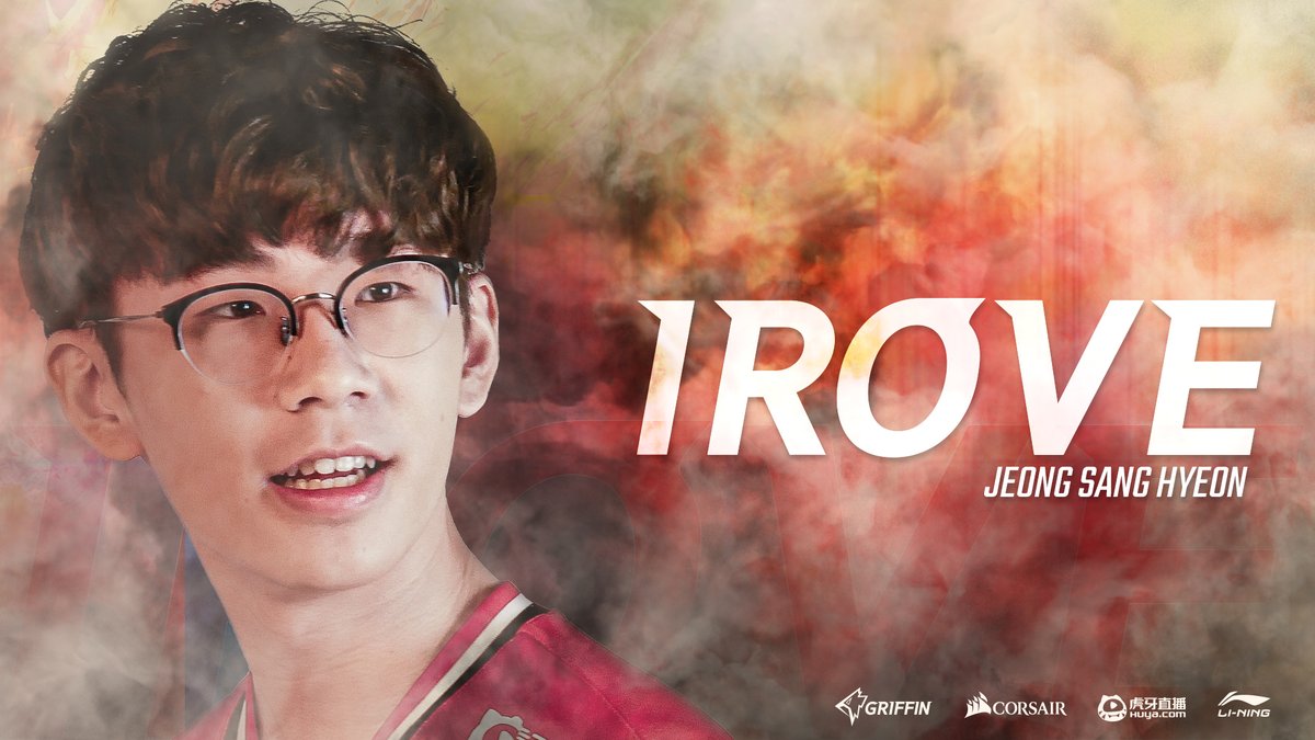 TeamGriffinLoL's tweet photo. ๐คWho is #Griffin Supporter?
Kabbie has changed his professional name to Irove.
Please cheer for Irove in the spring season!!๐ฅณ
#StillAwkward #Irove #GRF https://t.co/Usjr5PIJUJ