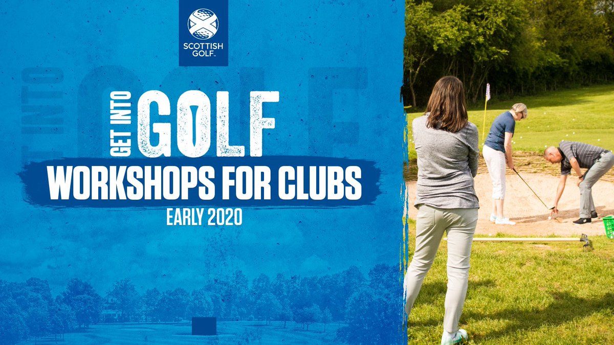 ScottishGolf's tweet photo. 👋 | Would your Club like to find out more about introducing new people to the game? 

Our free-to-attend Get into Golf Workshops are taking place across Scotland and you can book your place 👉 https://t.co/Y1HgD13au3 https://t.co/v8gadHCzsq