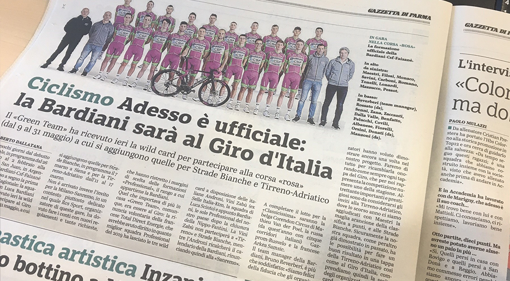 [#GREENTEAM]
Un buon venerdì a tutti 😎💪
#passion #giro2020 #bebardiani
CSF INOX SPA Faizanè S.p.A.
