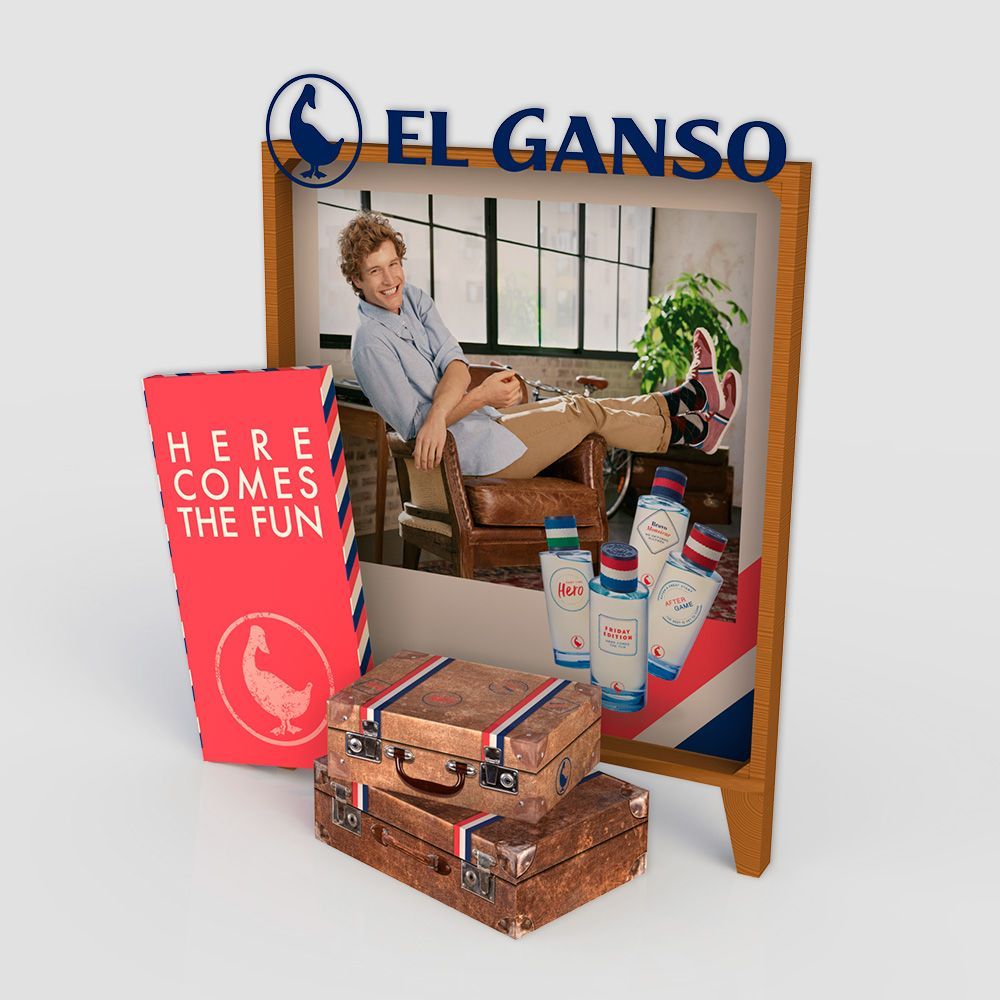 Diseño y producción del #material de #visual #merchandising para las nuevas #fragancias #ElGanso, en colaboración con Perfumes y Diseño. buff.ly/304EDSH