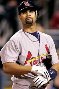 Happy 40th
(ish) Birthday to Big Albert 
Pujols! We miss ya. 